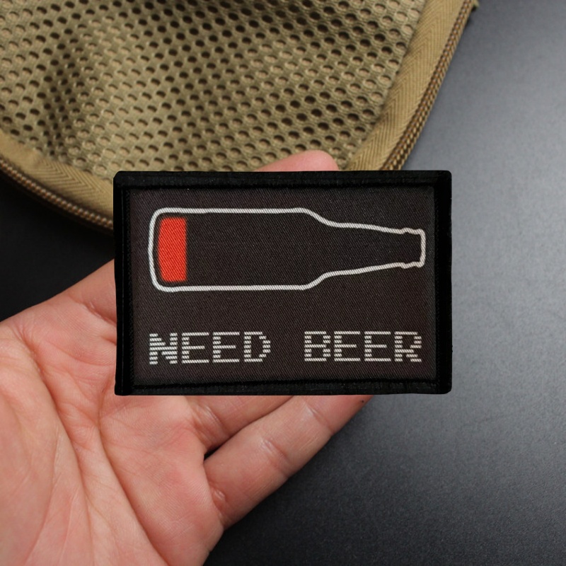 NEED BEER Printed Patch on Clo - Urban Backpack Tactical 评论和价格