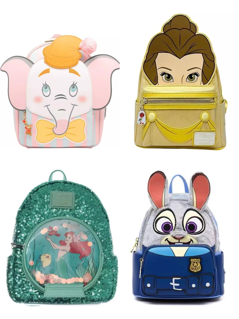 New Pink Faux Leather Mini Bac - Fashion Backpack Women 评论和价格