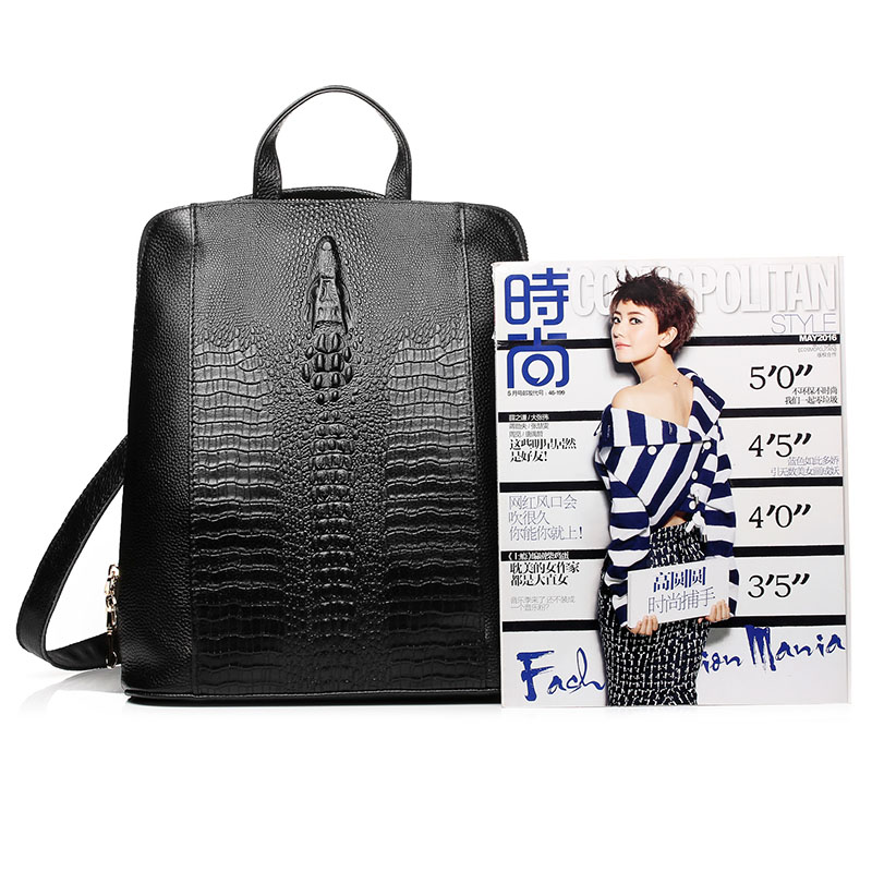 Zency 100% Genuine Leather Kna - Fashion Backpack Women 评论和价格