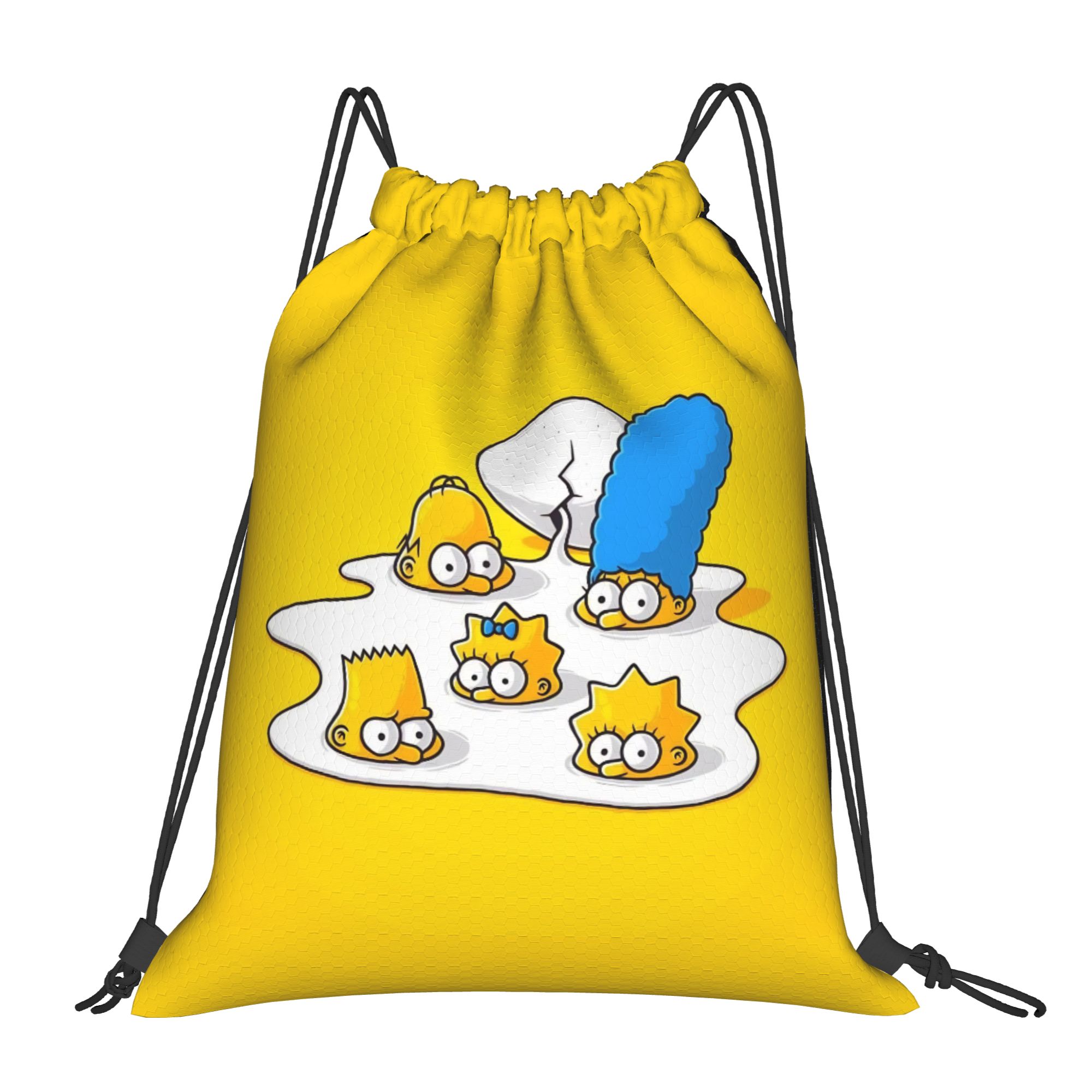 Simpsonsed Cartoon  Drawstring - Drawstring Gym Bag 评论和价格