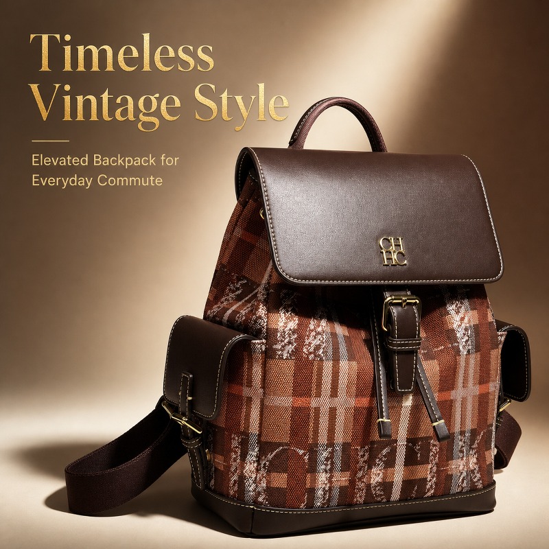 CHHC Fashion Color Block Backp - Fashion Backpack Women 评论和价格