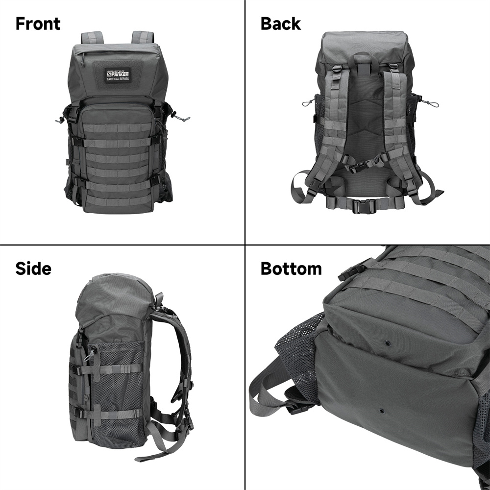 Tactical Backpack 40L 500D Nyl - Rucksack Military Style 评论和价格