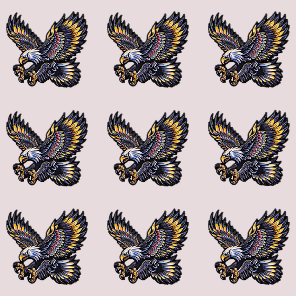 9pcs Flying Eagle Enamel Pin B - Fashion Backpack Women 评论和价格