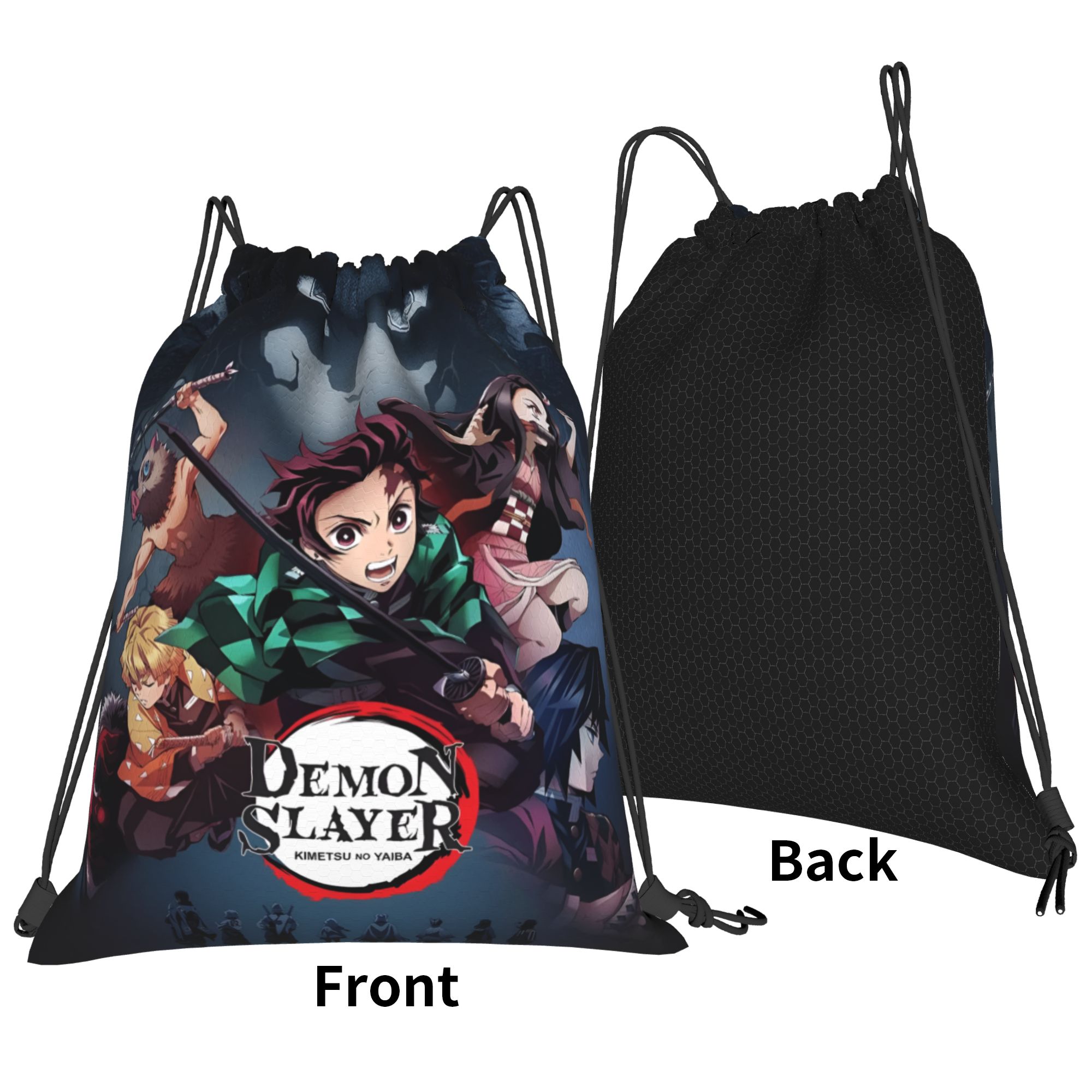 Custom D-Demons Slayers Drawst - Drawstring Gym Bag 评论和价格