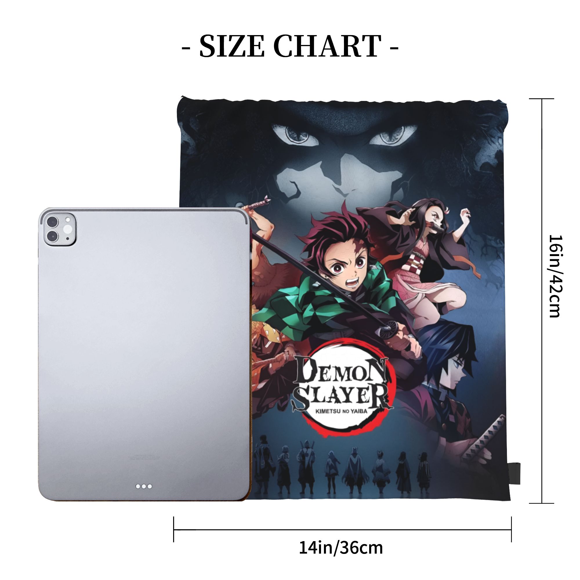 Custom D-Demons Slayers Drawst - Drawstring Gym Bag 评论和价格