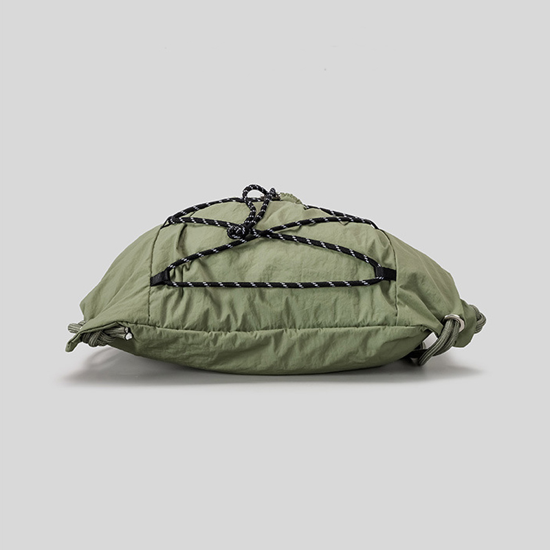 SHELKSBAG Unisex Wrinkled Nylo - Drawstring Gym Bag 评论和价格